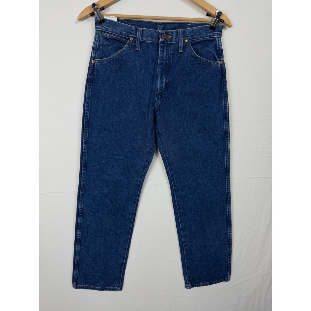 Wrangler Men's 30X30 NWT Cowboy Cut Jeans Blue‎ Straight Leg Denim